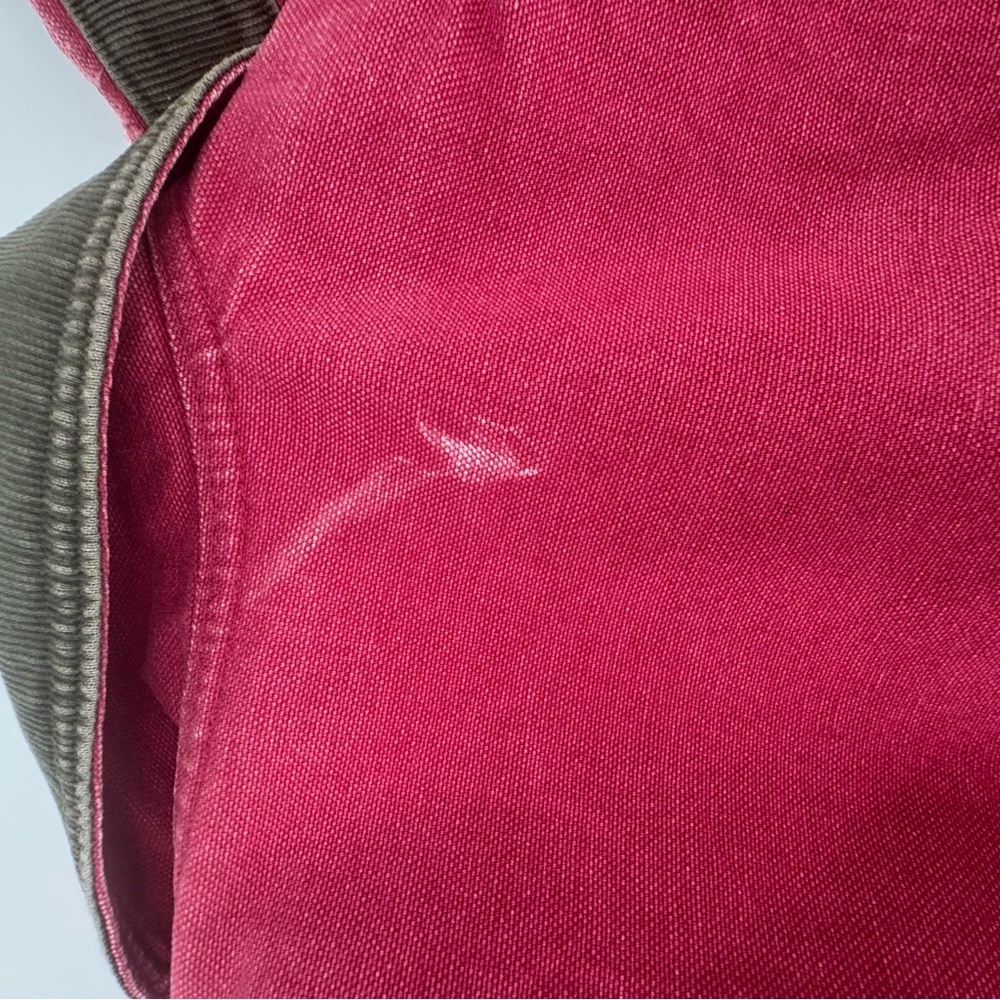 L.L.Bean Women’s XL Vintage Barn Coat Jacket Primaloft Raspberry Red - Picture 12 of 13